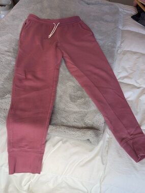 Mauve Jogger Sweatpants - Comfort Fit size small